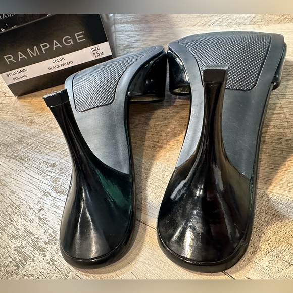 Rampage Porsha Blk Patent size 7.5 - Picture 5 of 13